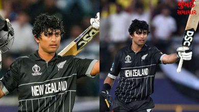 Rachin Ravindra New Zealand Team 1st Test Match made double century