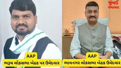 AAP Annouce Lok Sabha Candidate Bharuch and Nhavnagar