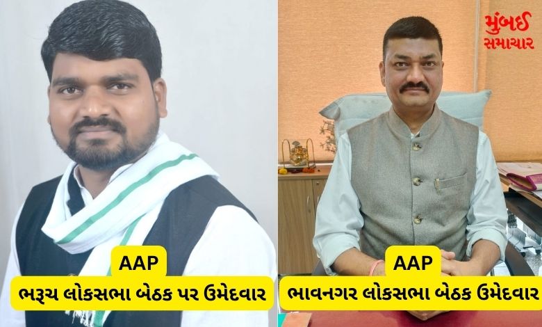 AAP Annouce Lok Sabha Candidate Bharuch and Nhavnagar