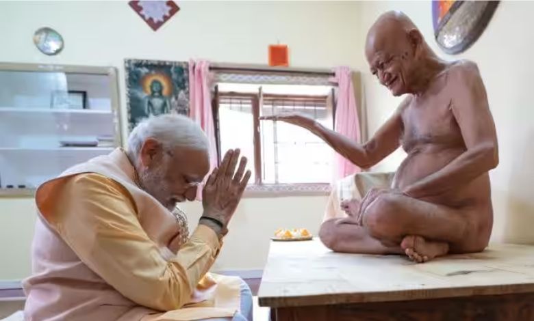 PM Modi: Sant shri Vidyasagarji Maharaj, Congress