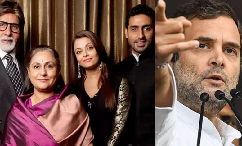 Sr. Bachchan made a cryptic post after Rahul Gandhi insulted Aishwarya Rai