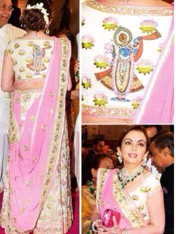 Nita Ambani arrived to meet this special person not Mukesh Ambani wearing the most expensive saree in the world.