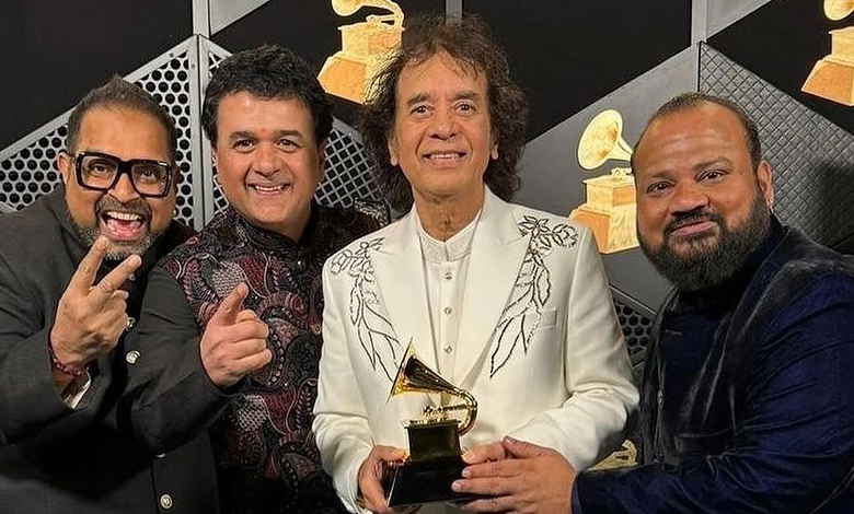 indian grammy 2024Shankar Mahadevan Zakir Hussain