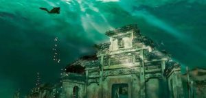 Lord Krishna's city of Dwarka was submerged in the sea for what reason?