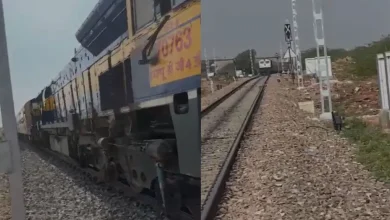 Jaisalmer train incident, Rajasthan railway, train safety, slow-speed accident prevention, dual train track incident