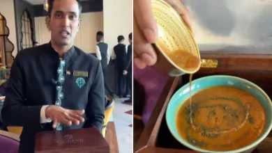 A video a special 24k gold dal by chef Ranveer Brar has gone viral.
