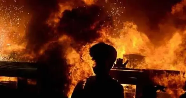 Fierce fire kills five in Jaipur, Bihar family burns alive with three children