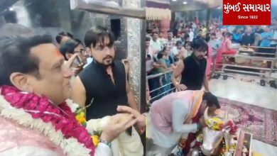 Govinda reached the darshan of Mahakaleshwar in Ujjain
