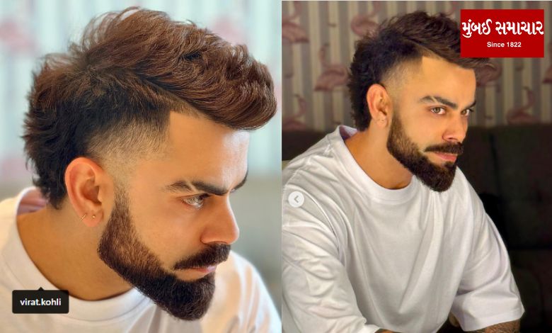 King Kohli is back in the limelight with a new hairstyle