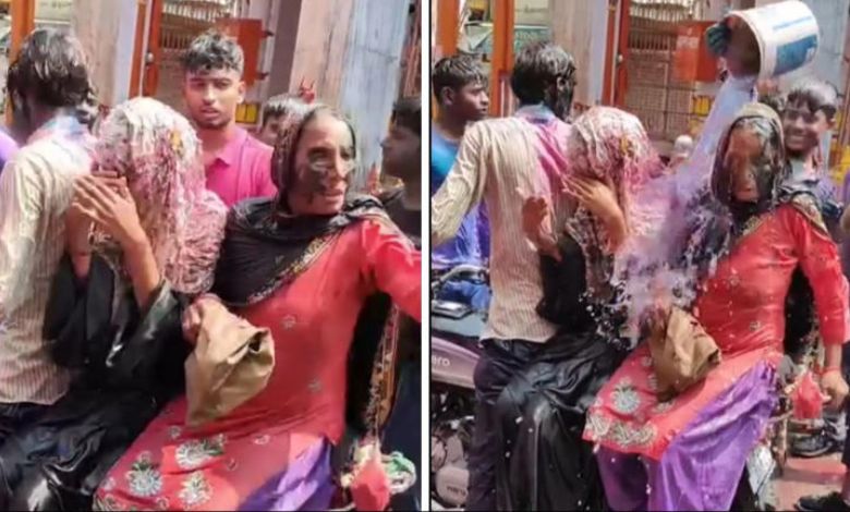 Up muslim family forcefully holi color video viral police file case