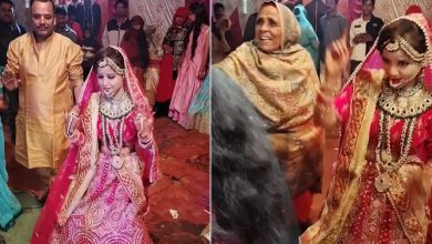 The bride was dancing in her own wedding, the grandmother got angry and the video went viral