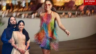 You will be shocked to know the price of the rainbow dress and glasses worn by Radhika Merchant in the pre-wedding…