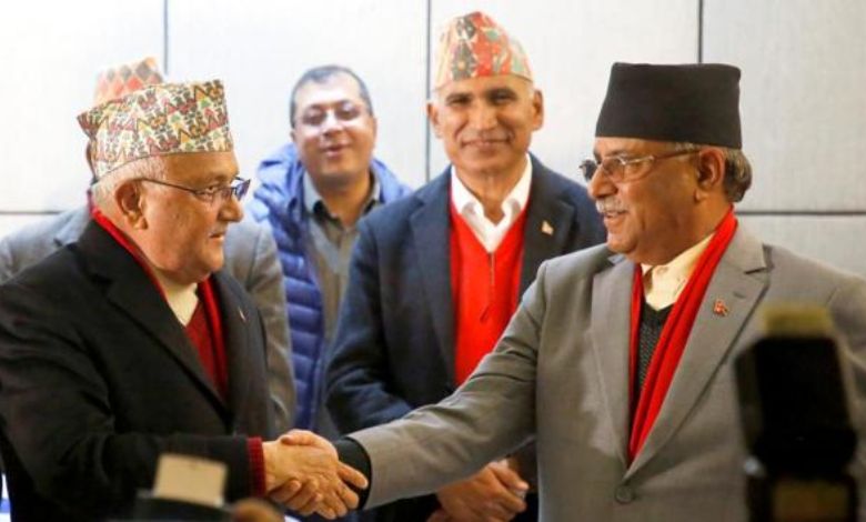 Upheaval in Nepal politics: 'Prachanda' ties up with former prime minister's party