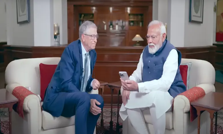 PM Modi Bill Gates Interview