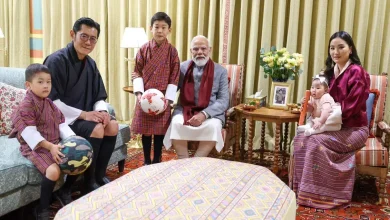 PM Modi with King Jigme Khesar at Lingkana Palace Bhutan