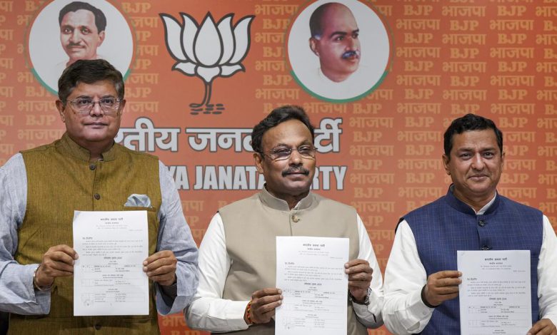 In the first list of BJP, not a single seat from Maharashtra, but three candidates from Mumbai