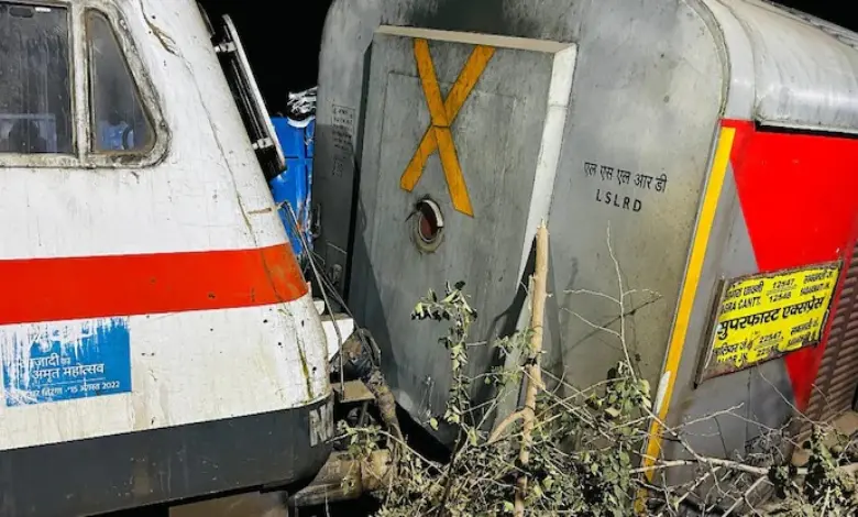 Sabarmati Agra Super Fast Train Accident