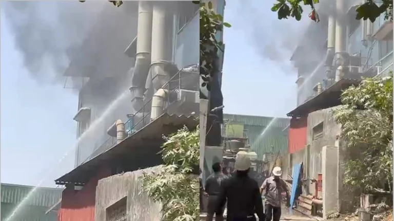 Company fire in Dombivli MIDC: One dead
