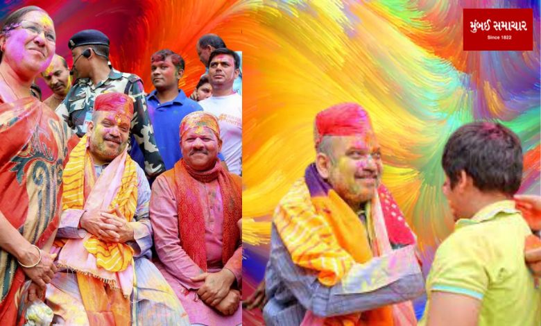 The festival of colors was celebrated with gusto in the country, said BJP president Nadda