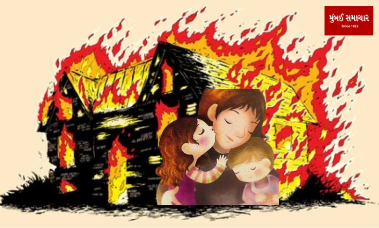 Wife and two daughters tied up, house set on fire: All three killed
