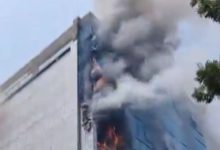 Fierce fire at clothing shop in Malad, no casualties