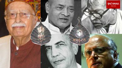 Five luminaries including Lal Krishna Advani were honored with Bharat Ratna