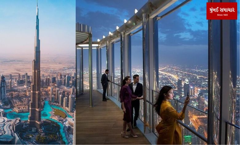 What is the view from the top floor of Dubai Burj Khalifa, who can go?