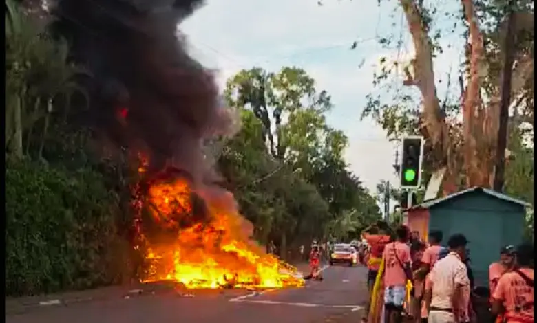 mauritius fire mahashivratri hindu festival