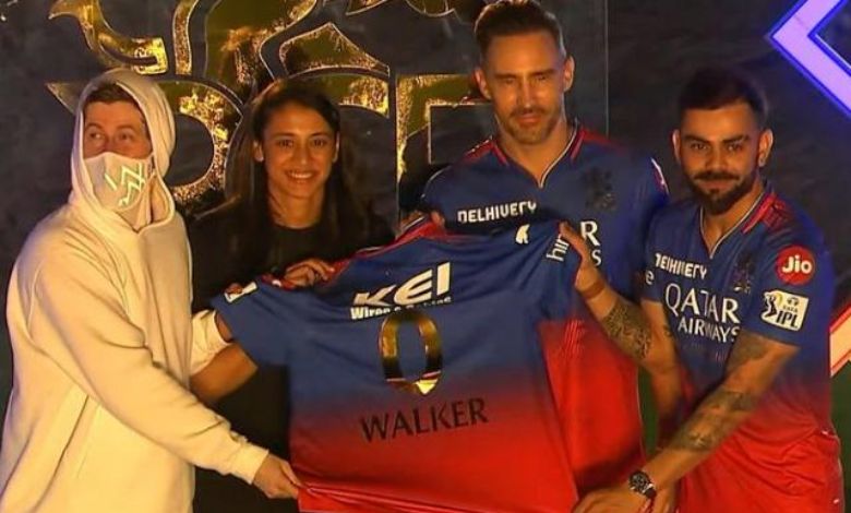 Virat Kohli and Smriti Mandhana launched RCB's new jersey