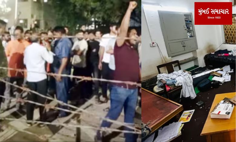 Foreign students attacked in Gujarat University, hostel vandalized
