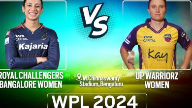 WPL-2024: RCB's Ellyse Perry hits a six so powerful that... even the players are shocked...