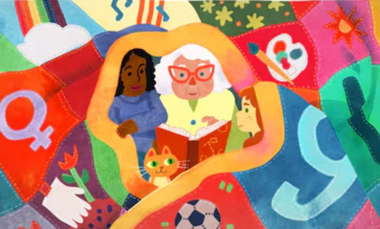 On International Women's Day, Google created a special doodle, thus congratulating