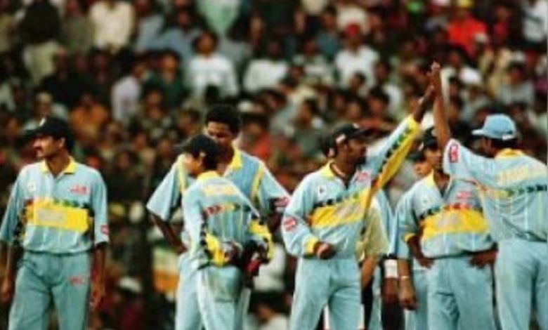 1996 World Cup Semi-Final…India lost as fans set fire to the stadium and…Vinod Kambal burst into tears