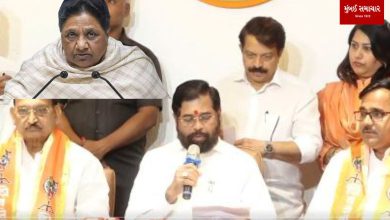 Lok Sabha Elections: Mayawati's blow in Maharashtra, two leaders join Shinde's army