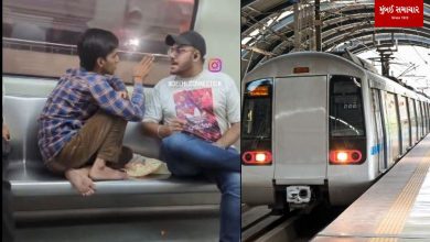 In Delhi Metro, two young men went so wild that even the netizens fell in love with Bagh Bagh...