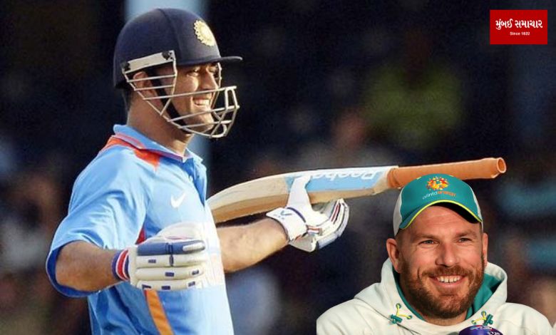 Finch also joked, 'Dhoni could be seen in the World Cup with a wild-card entry'
