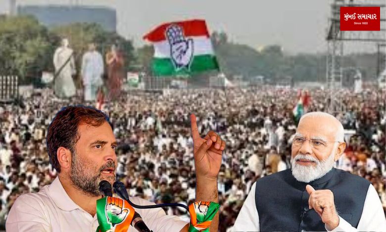 Addressing a public meeting in Patan, Rahul Gandhi said, "If Modi can waive the debts of industrialists, we will also waive the debts of poor people."