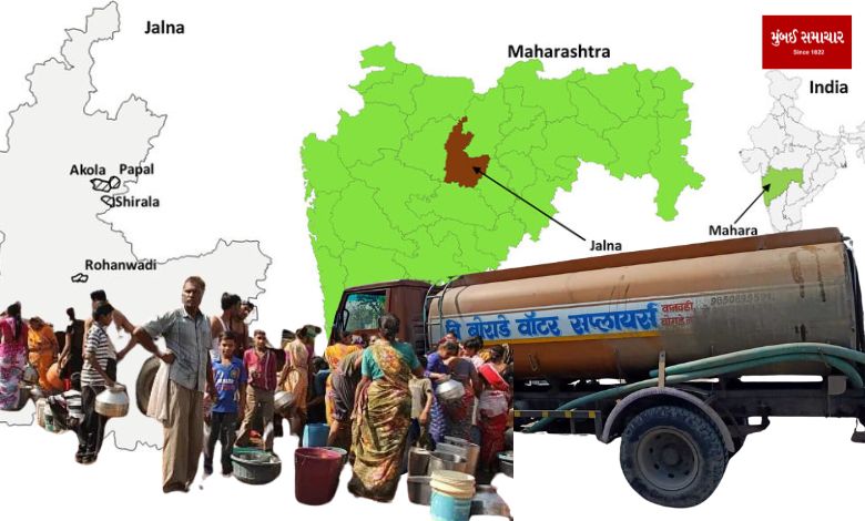 Water crisis in many villages of Jalna: Demand for tanker drivers increased