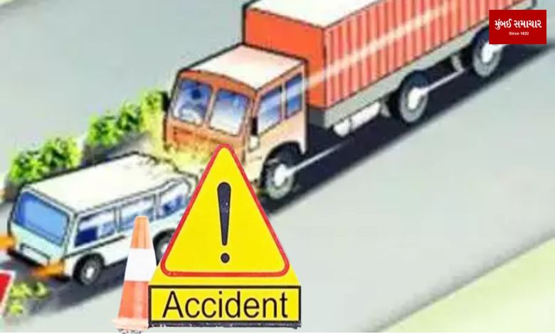 Four killed as ST bus collides with truck while attempting to overtake in Nashik: 34 injured