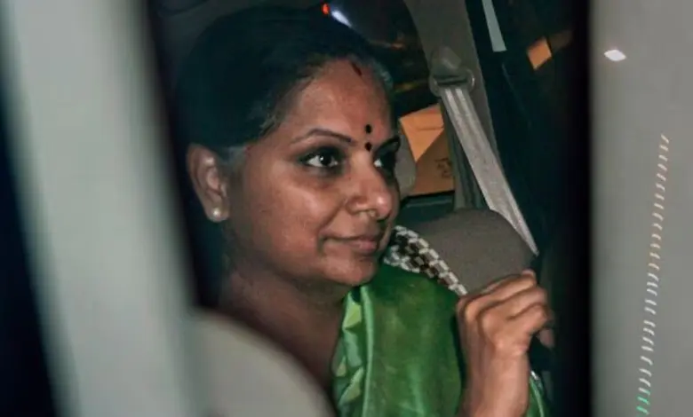 K Kavitha and Sharath Reddy in court over AAP payment case”