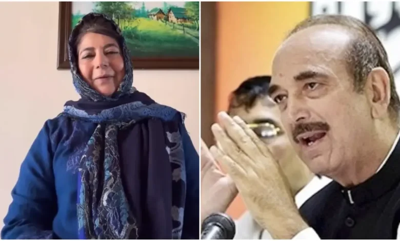 Mehbooba Mufti will fight from Anantnag, directly facing Ghulam Nabi Azad