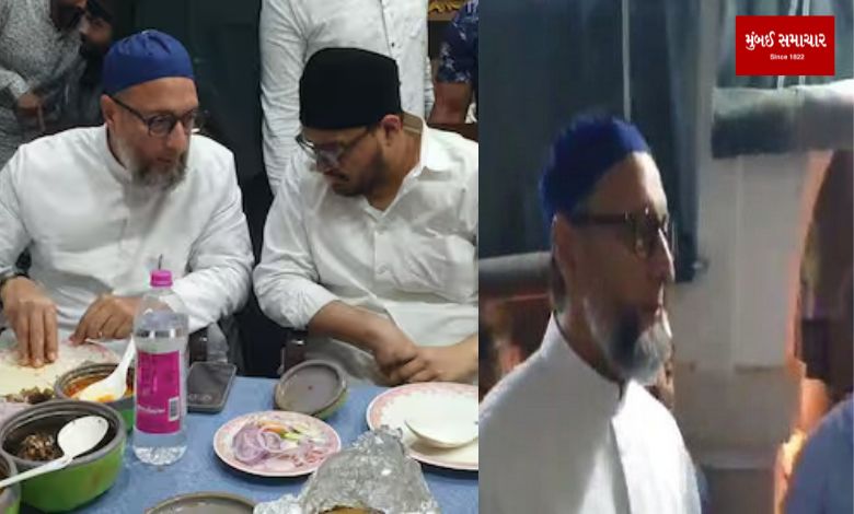 Owaisi reached out to console Mukhtar Ansari's family