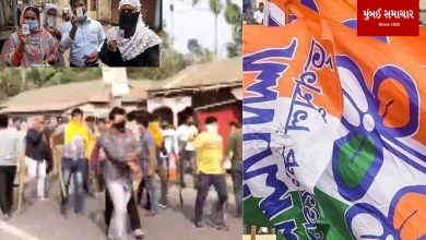 Stone pelting during polling in West Bengal's Cooch Behar