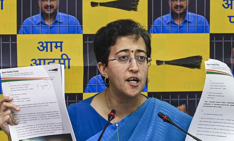 Election Commission sends notice to AAP over campaign song, Atishi accuses Election Commission