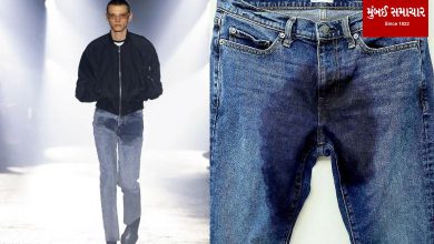 Now such stained jeans in the market, would you buy them…..?