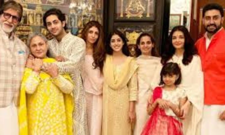 The darling of the Bachchan family opened the poll, saying that one gets the advantage of being in a big family