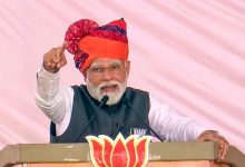 Addressing a large crowd in Rajasthan, PM Modi said, 'This time on June 4, 400 Par
