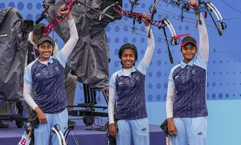 archery world cup-2024: Indian women's compound team wins gold, beats Italy in final