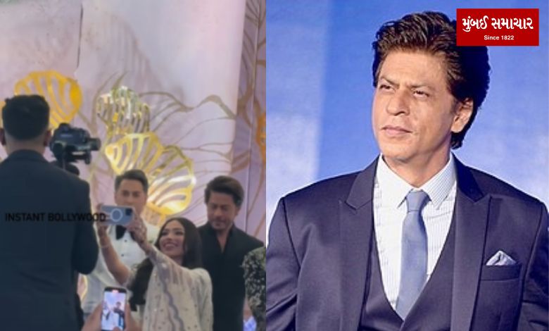 Shah Rukh Khan at the wedding