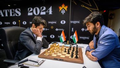 A fierce contest between three Indians in a top chess competition